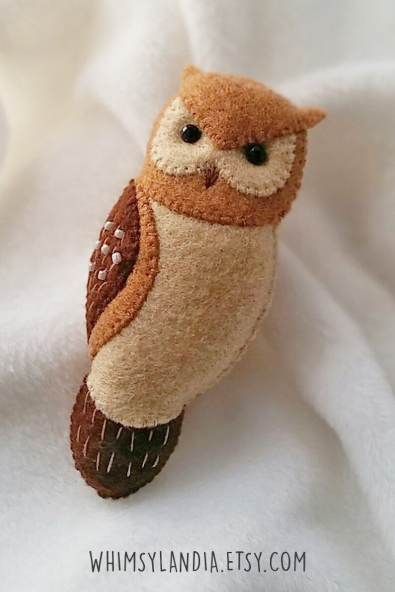 Сова (из фетра)
