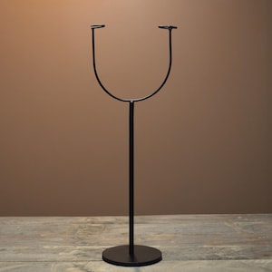 14" Metal Display Stand For Tribal Necklaces And Other Tribal Arts.