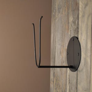 Wall Mount Y style Metal Display for Tribal masks and other object