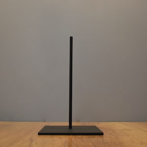 15&quot; Metal Rod Display Stand for Tribal Art - 6x6” base