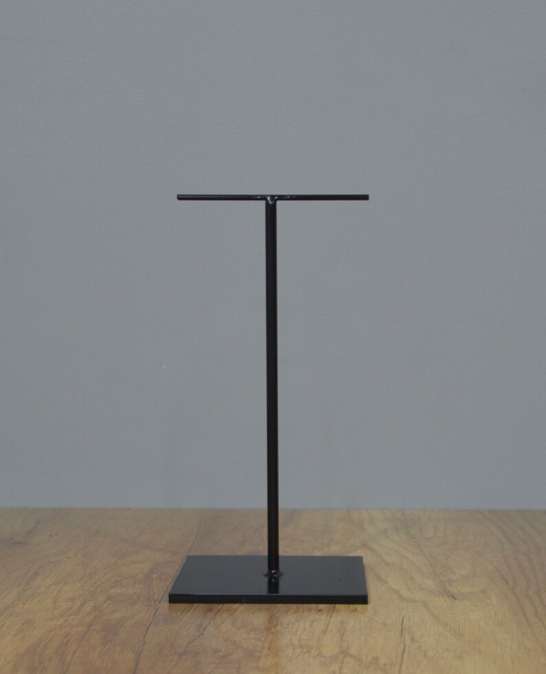 6 T Style Metal Display Stand for Sculptures 4x4 Base Etsy