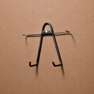 Wall Display metal mount for flat masks/no hole