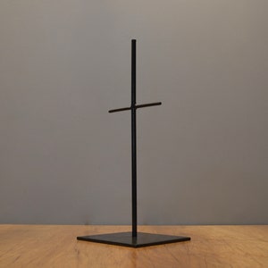 15'' High Cross Metal Display Stand for Masks and Other Art Objects ...