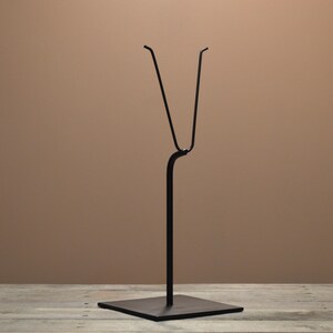 13" Y style Metal display stand for African and other tribal masks -5x5" Base image 6