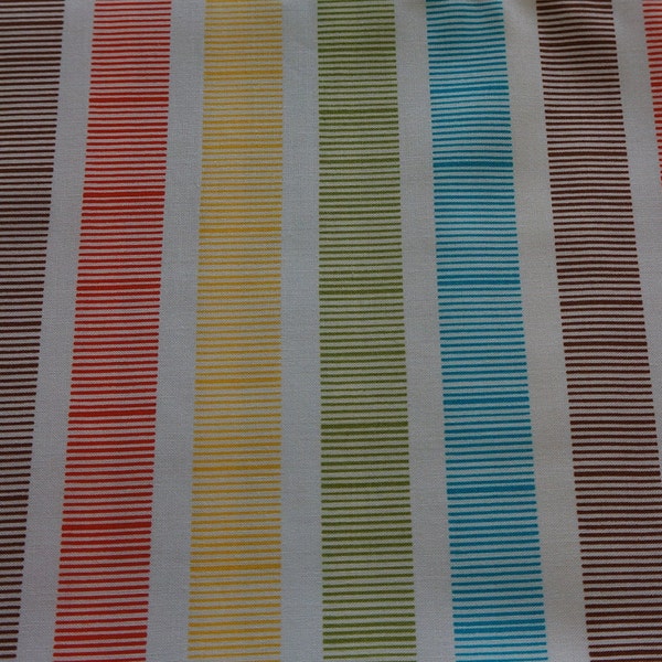 Inkjet Designs by Marie Perkins for Robert Kaufman Stripes Fabric 100% Cotton Quilting Crafting Home Decor Clothing Fabric