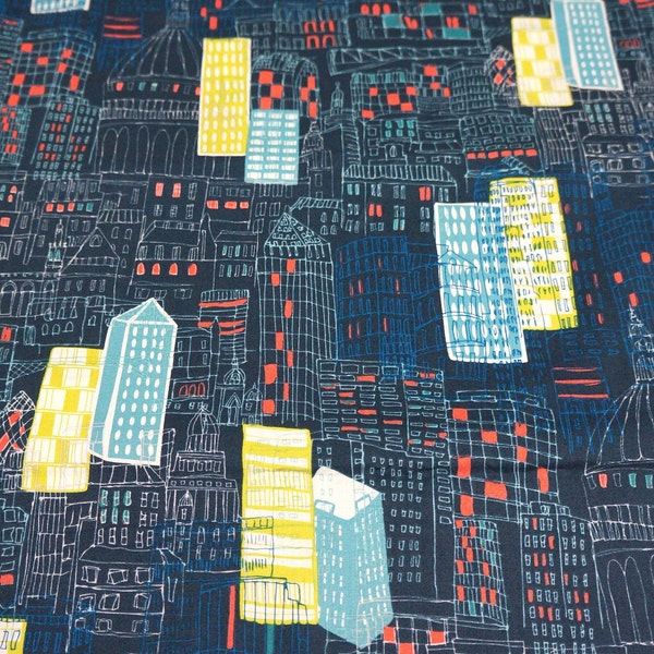 Velo City by Jessica Hogarth for P&B Textiles Quilting Cotton Crafting Fabric Home Decor Fabric By The Yard