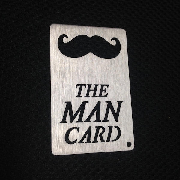 Der Man Card Flaschenöffner, Kreditkartengröße