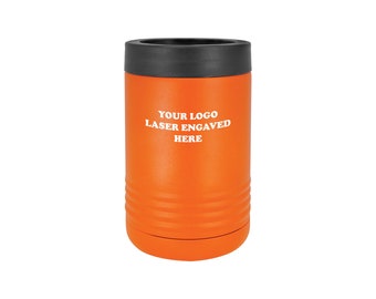 Drink Holder Insulated Stainless Koozie Custom Logo Laser Engraved