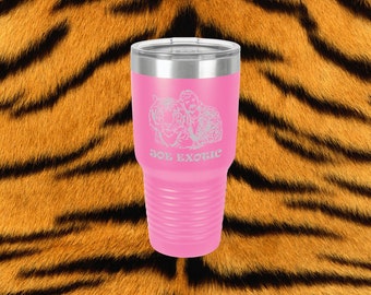 Joe Exotic Laser Engraved 30 Oz Insulated Tumbler