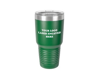 30oz Insulated Stainless Tumbler Custom Logo Laser Engraved
