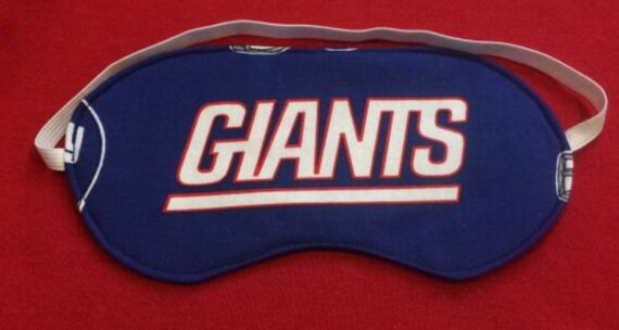 New York Giants Sleep Mask Eye Sleepwear Bedroom Nfl Football Clothes