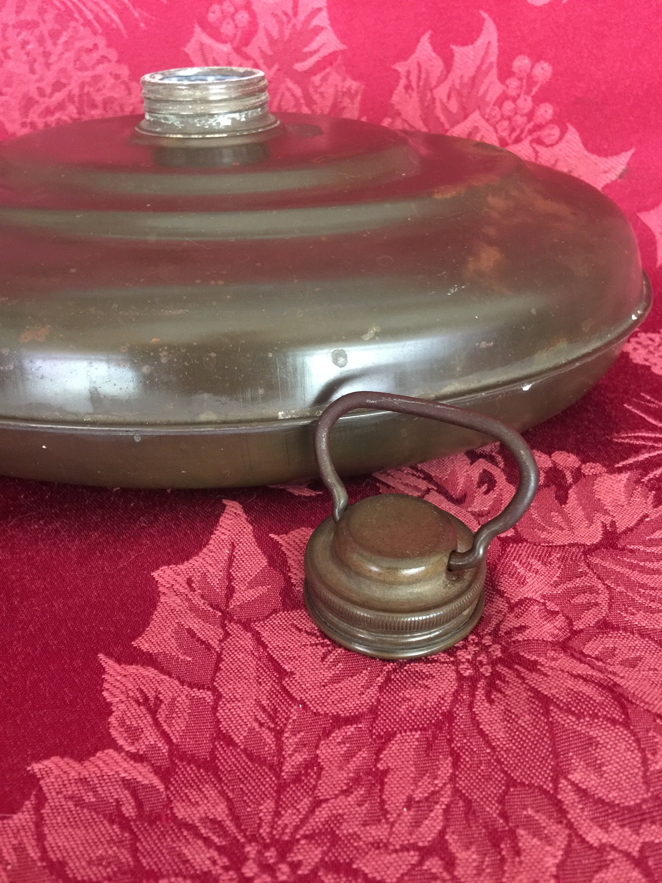 Antique 1900s Copper Hot Water Bottle/bed Warmer Etsy Australia