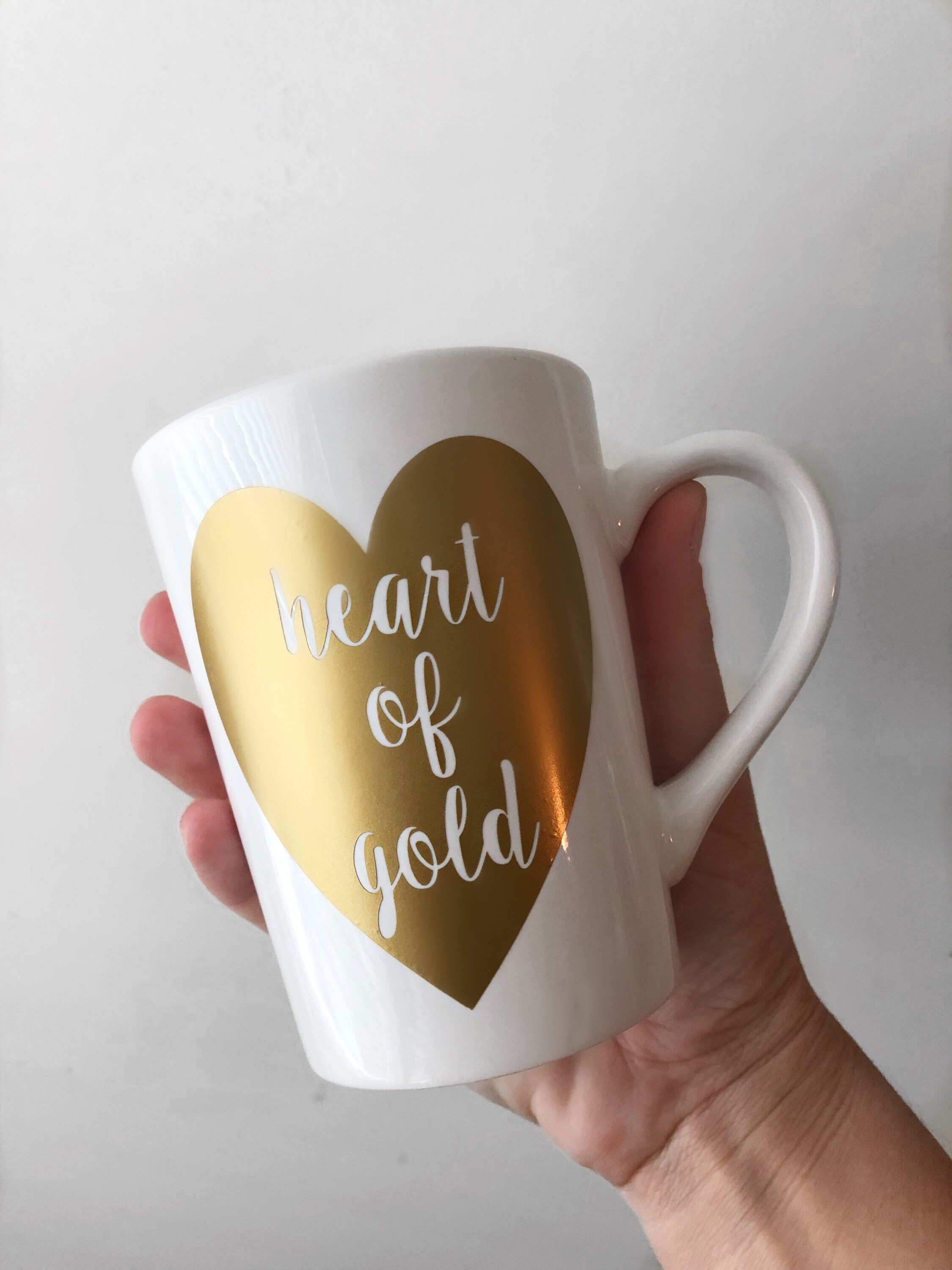 Heart of Gold Mug heart mug friend mug Mother's Day Etsy