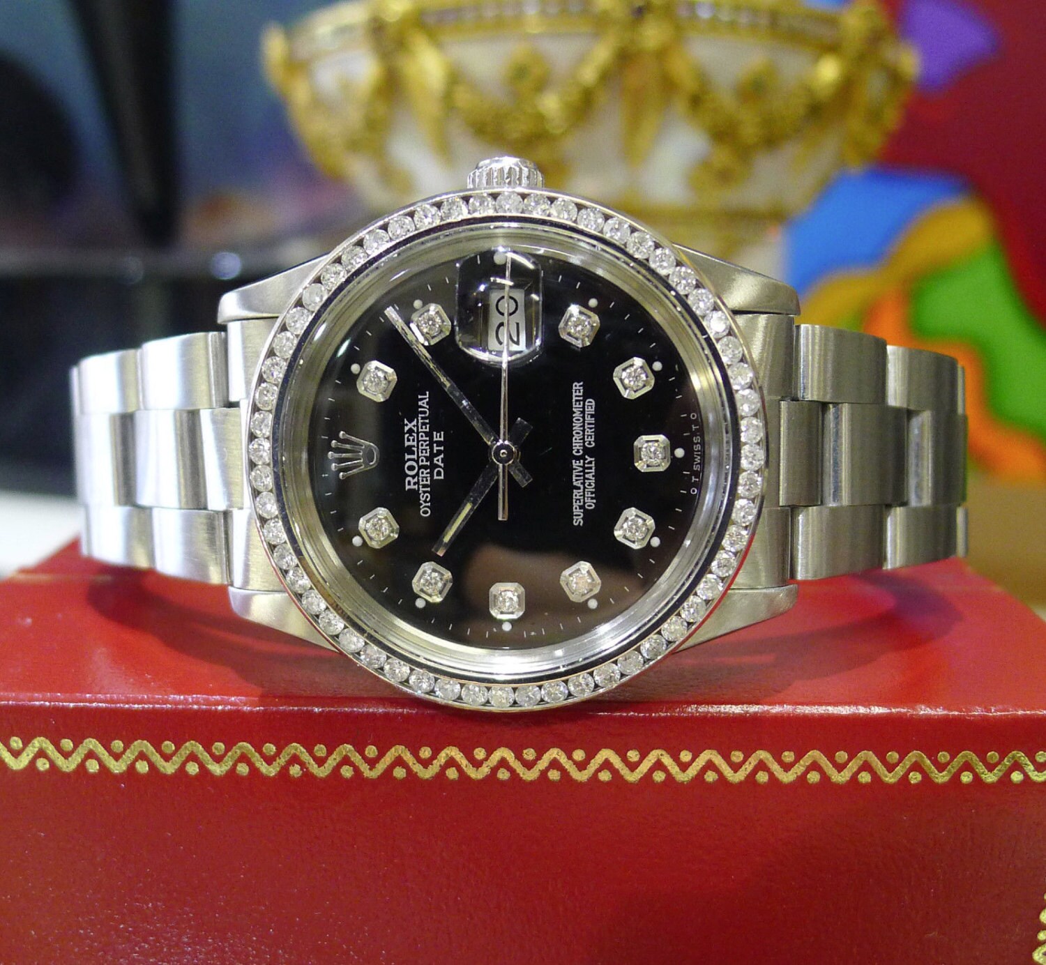 Mens ROLEX Oyster Perpetual Date 