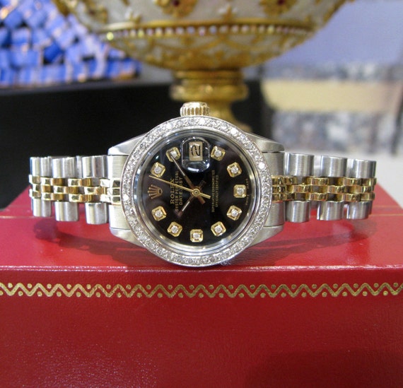 rolex datejust lady vintage