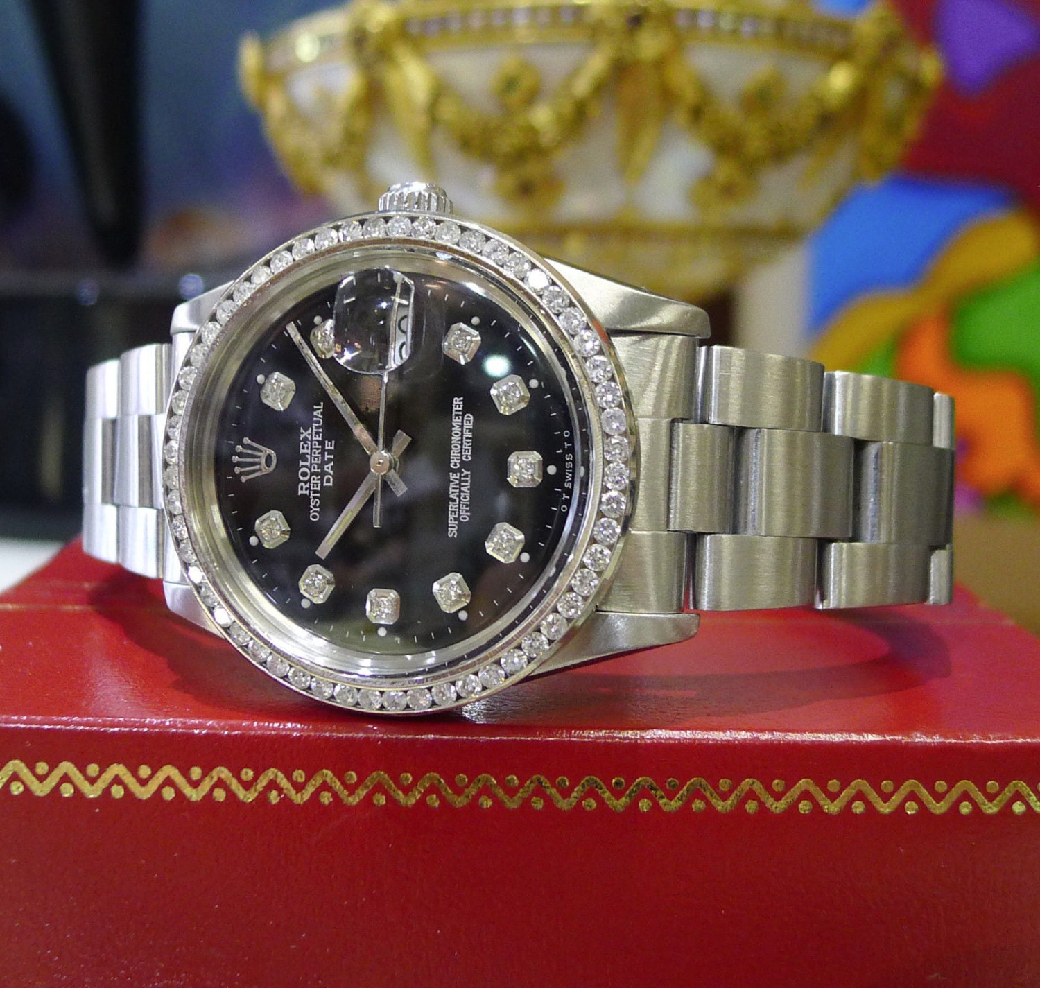 Mens ROLEX Oyster Perpetual Date 
