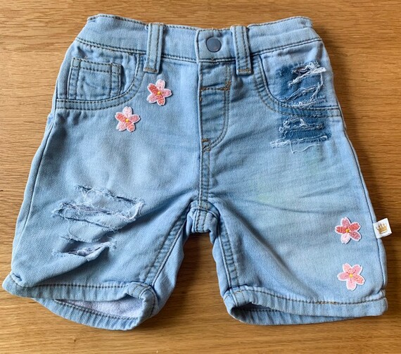 baby girl jean shorts