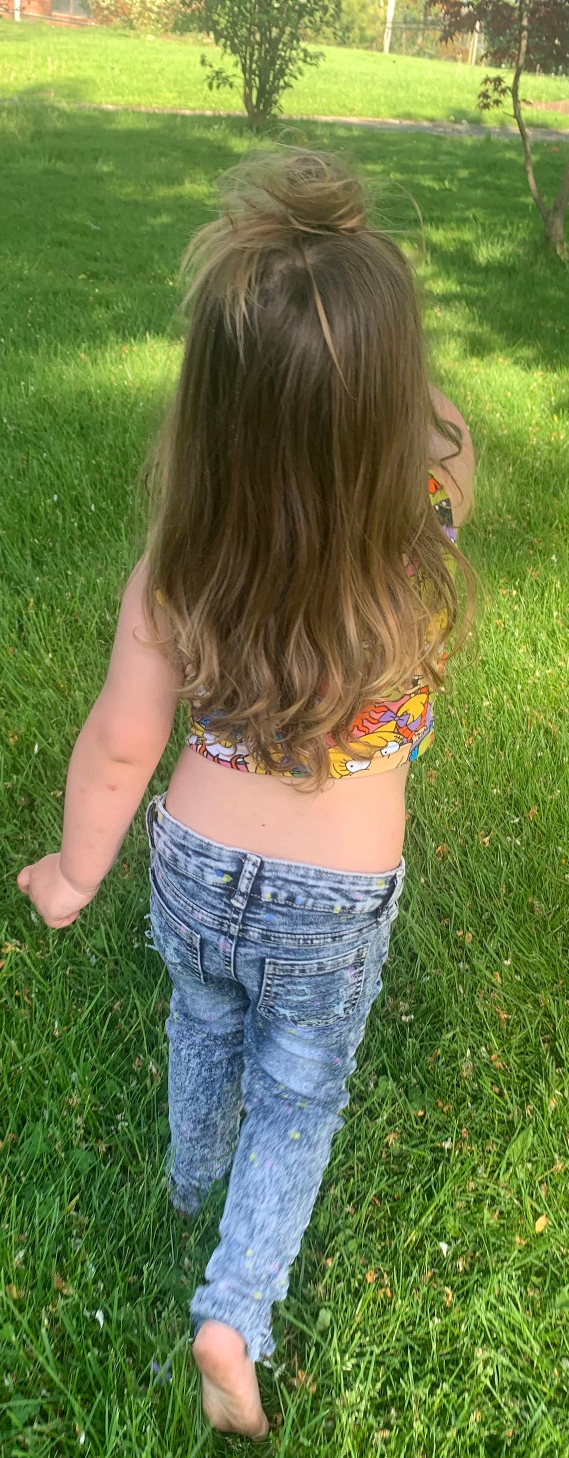 Girls Toddler 4t Jeans Distressed Ripped Jeans Destroyed Etsy