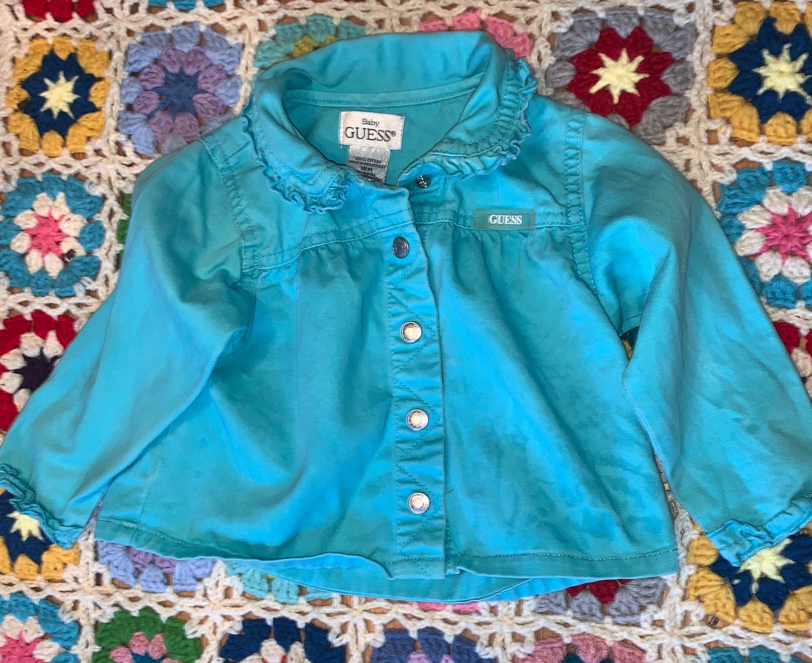 Vintage Baby Guess Jacket 80s Baby Clothes Vintage Baby Etsy UK