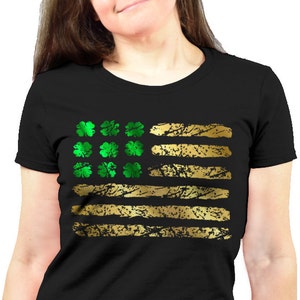 St PATRICKS DAY SHIRT Ladies T-shirt Irish American - Etsy