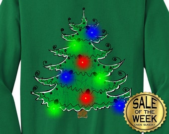 Light Up Christmas Sweater