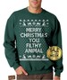 HOME ALONE SWEATER- Merry Christmas You Filthy Animal - Ugly Christmas Sweater - Crewneck Sweatshirt - Christmas Sweatshirt - s - xxxl 