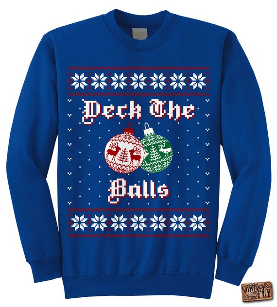 Da Uomo vecchia Girocollo Stampa Grafica Divertente Natale Maglione Natale Maglione Top