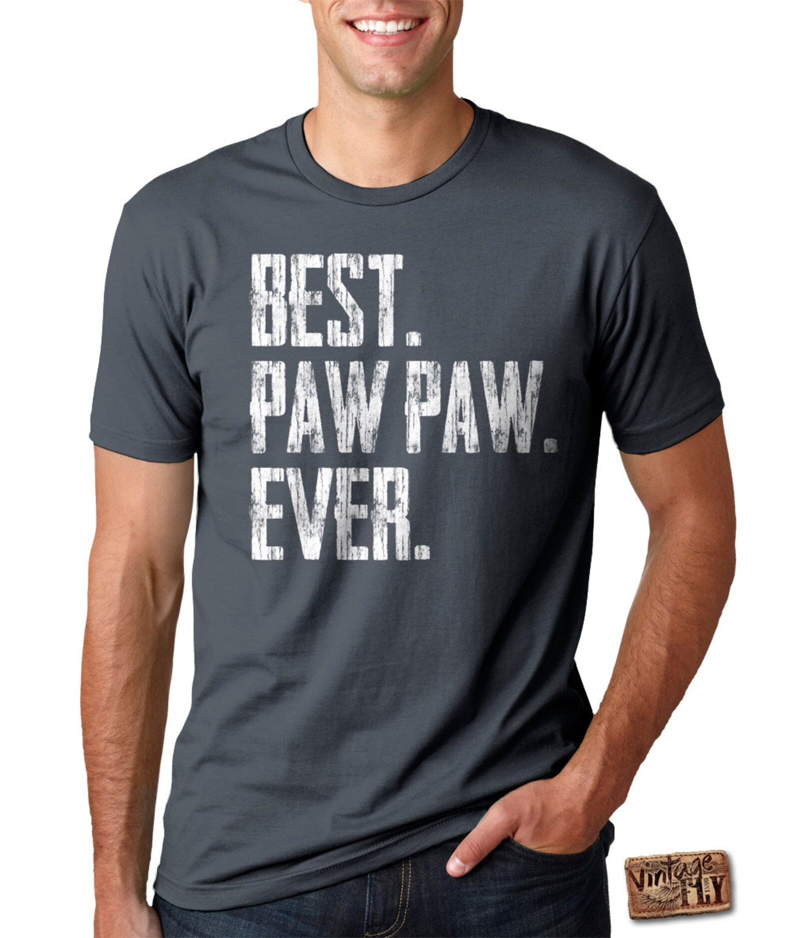 FATHER'S DAY SHIRT Best Paw Paw Ever Men's Tee Etsy