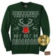 Rudolph 'LIGHT UP' Ugly Christmas Sweater party -  Holiday Sweater - Men - Ladies - unisex s, m ,l , xl, xxl, 3xl 