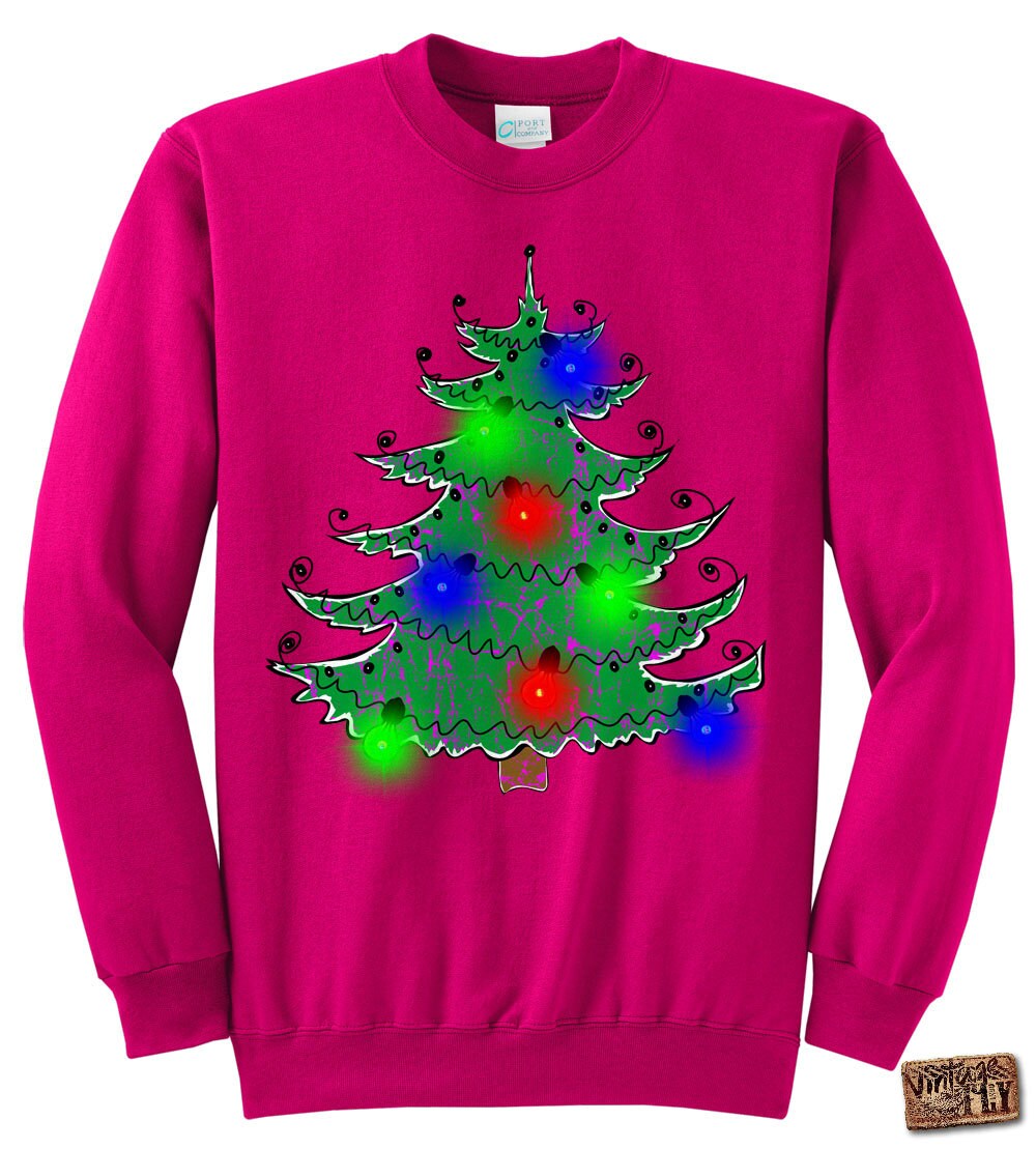 ugly sweater pink