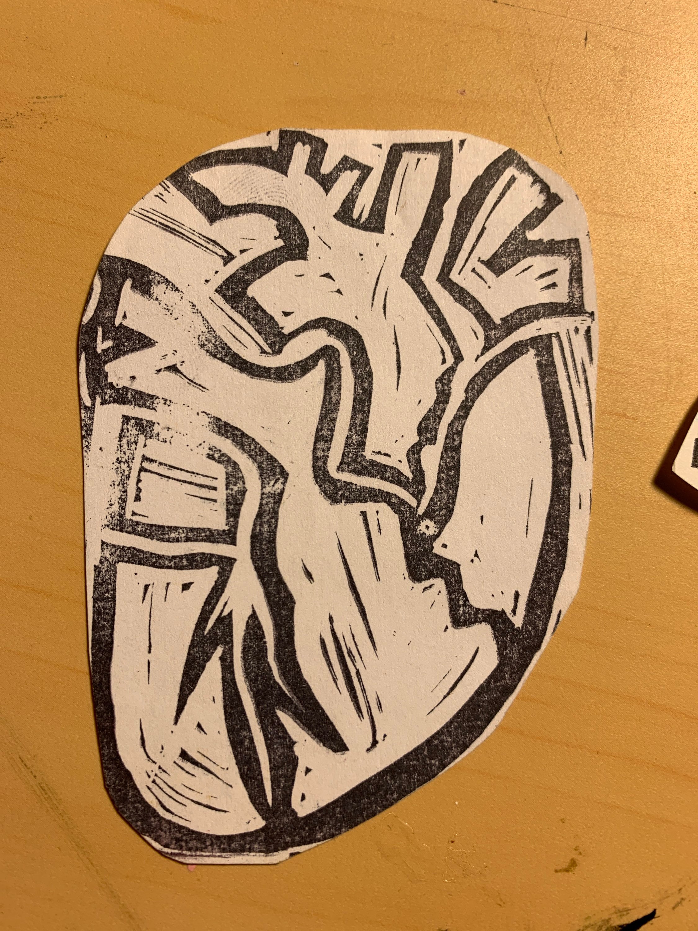 Block Print Sticker Pack - Etsy