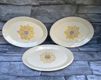 Sunflower dish, sunflower ring dish, jewelry dish, trinket dish, sunflower plate dish, jewelry plate, ring dish, soap dish made in NC