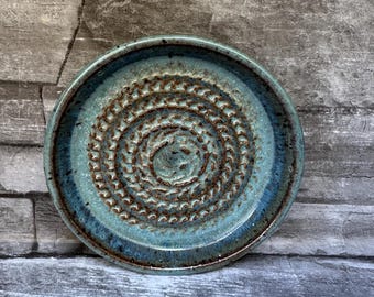 Pottery garlic grater, garlic grater, ceramic garlic grater, ginger grater, parmesan grater, nutmeg grater, pepper grater made in NC