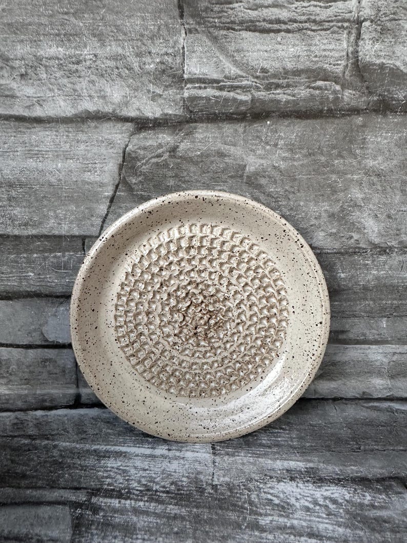 Pottery Garlic Grater