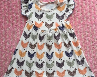 baby chicken frocks