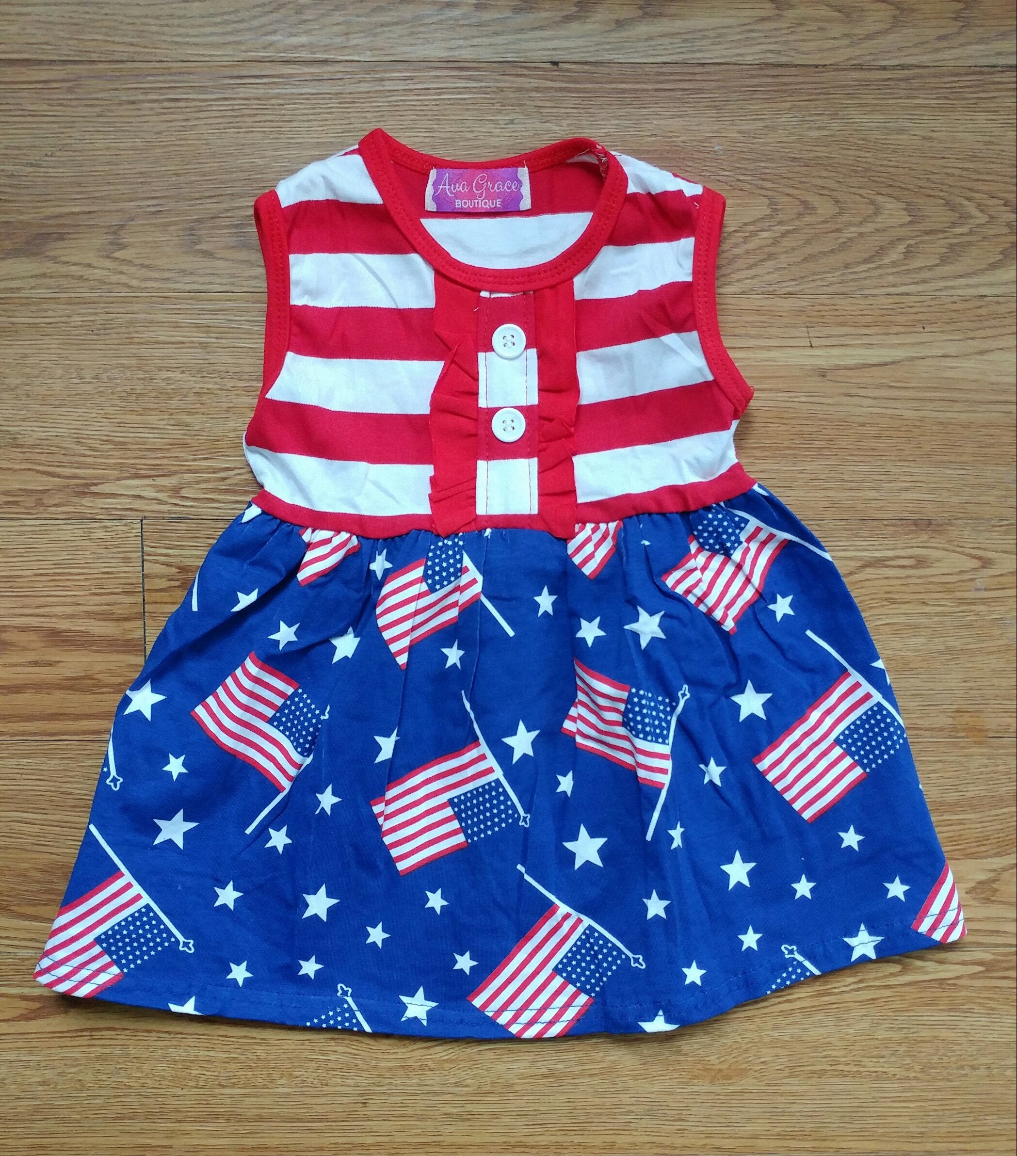 4th of July Patriotic Tunic Dress SALE 