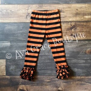 Orange Ruffle Pants | Etsy India