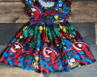 Superhero Inspired Dress