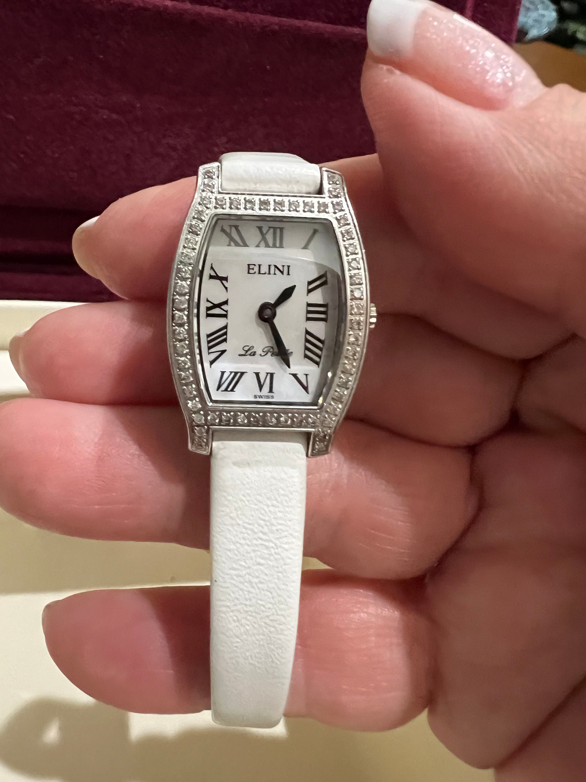 Vintage Elini La Petite Diamond Watch With Original Box Etsy Ireland