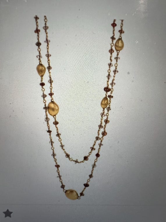 Marco Bicego:  18K Multi-Gemstone Paradise Necklace