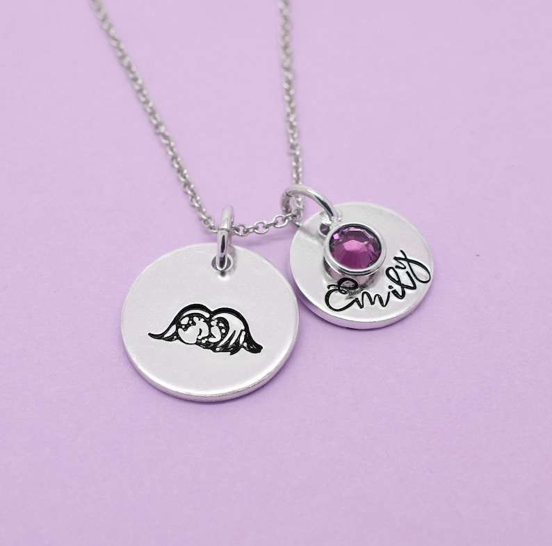 personalised baby necklace