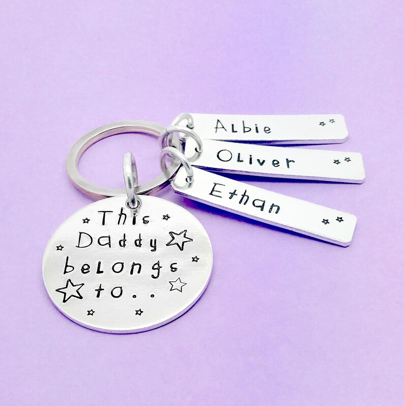 dad photo keyring