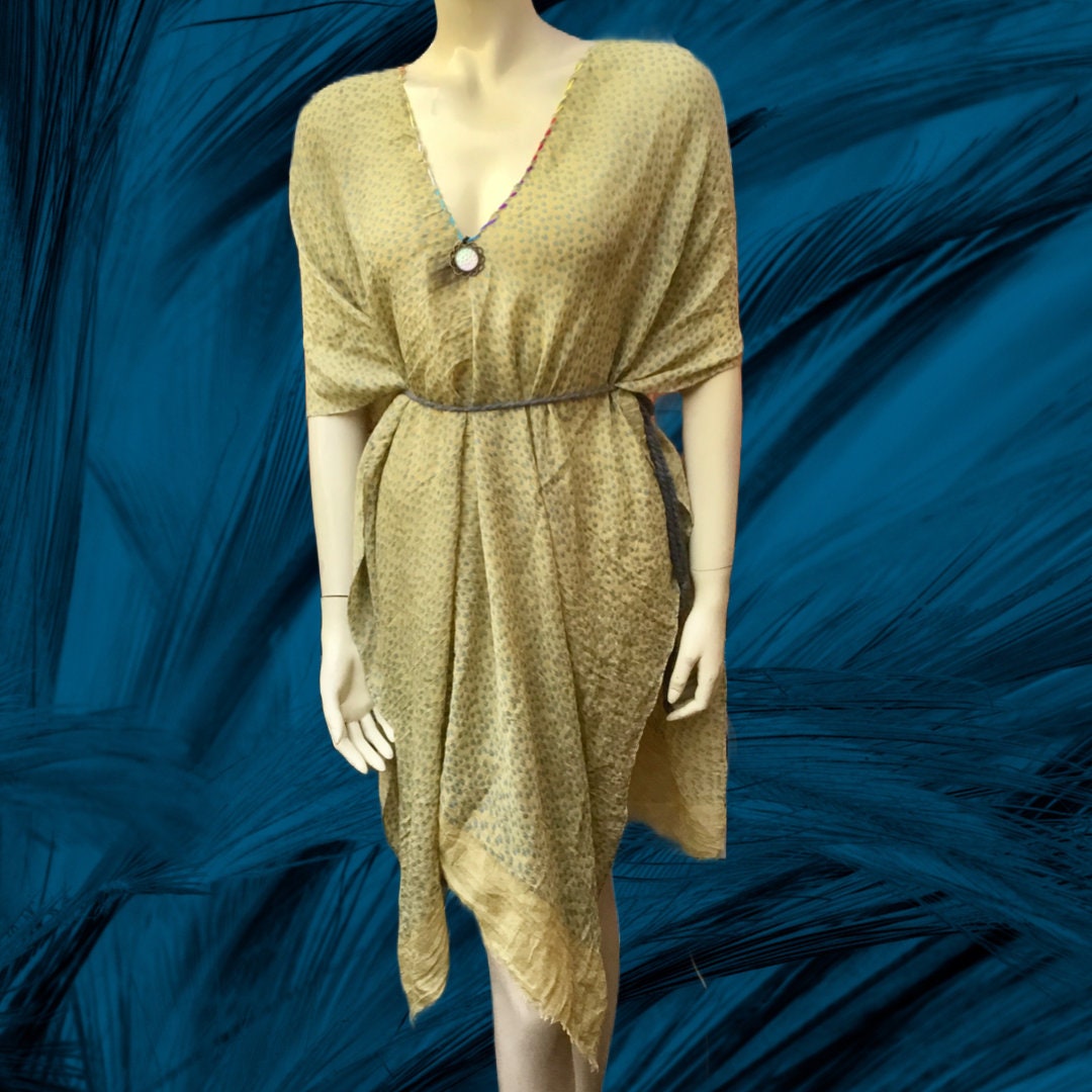 Hand Made New MONICA Yellow Flowing Ta-Teera Kajira Pleasure Slave Outfit Size 10-18 Free UK P/P