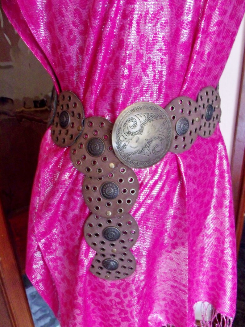 Hand Made New HADLEY Gorean Kajira Fringed Bright Pink Camisk Pleasure Slave /& Tribal Necklace Outfit Size 14-34 Free UK PP