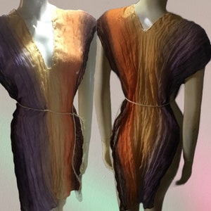 Handgemachtes neues MERINIEH Gorean Rainbow Buntes Ta-Teera Kajira Pleasure Slave Outfit Größe 4-6-8-10 Free UK P/P Gor
