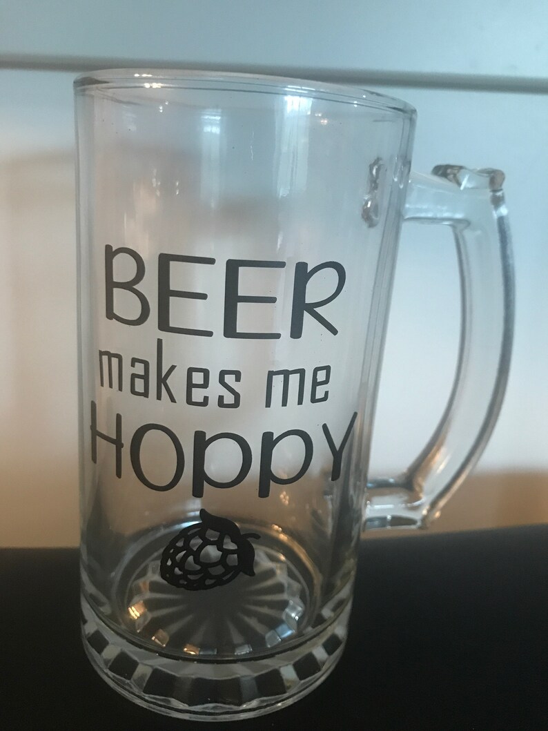 Custom Beer Glasses Etsy