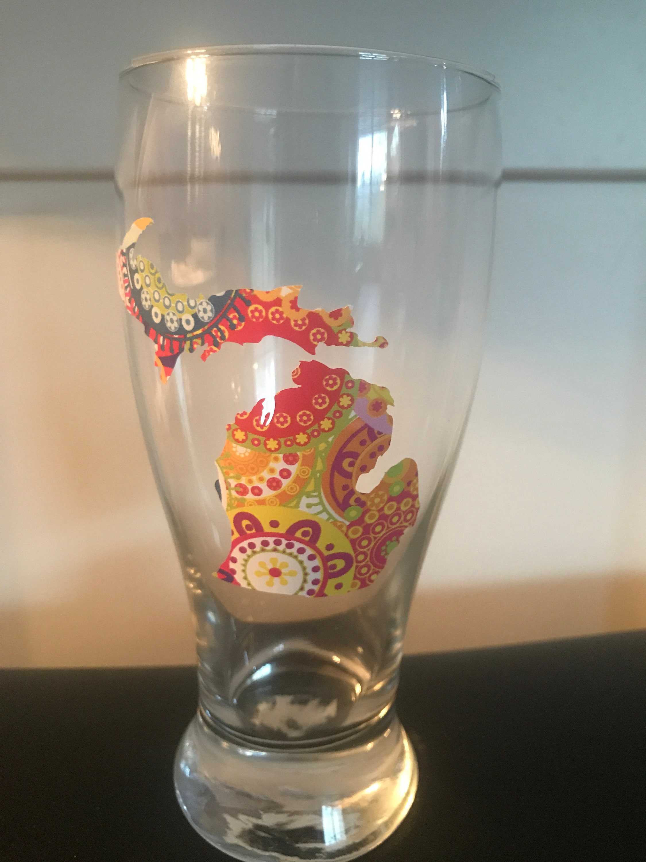 Custom Beer Glasses Etsy