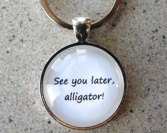 Goodbye Keychain, 70 Ways To Say Goodbye-See Description Or Personalize, farewell gift, goodbye gift, going away present, graduate gift