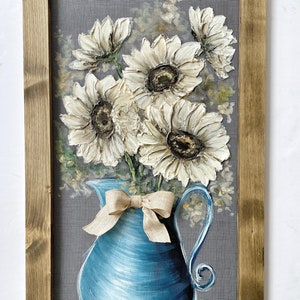 Farmhouse rustic flower white flower, rustic gifts