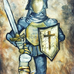 The Armor of God- DIGITAL FILE, Armor of God print digital file
